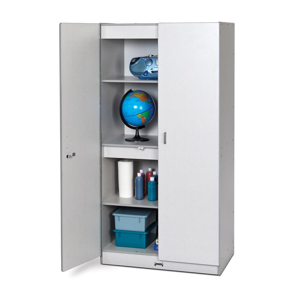 Storage Cabinet  - Gray. Picture 1