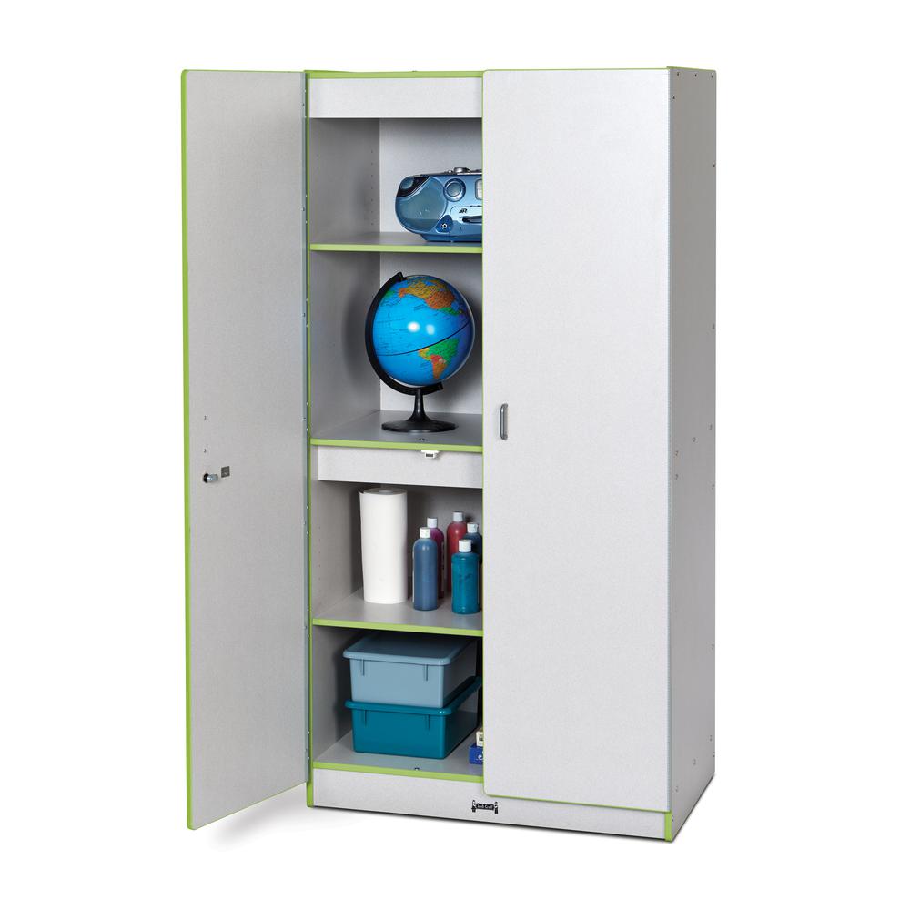 Storage Cabinet - Key Lime Green. Picture 1