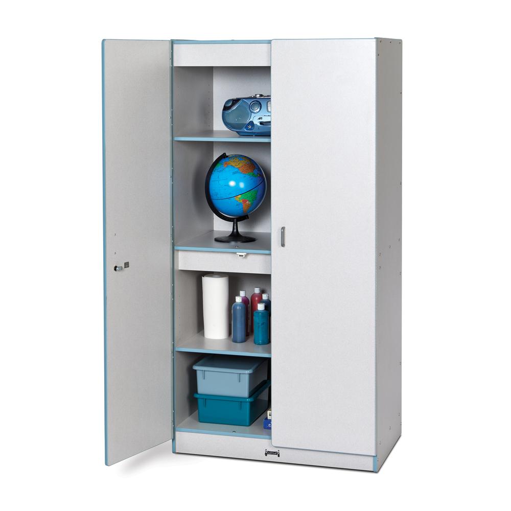 Storage Cabinet - Coastal Blue. Picture 1