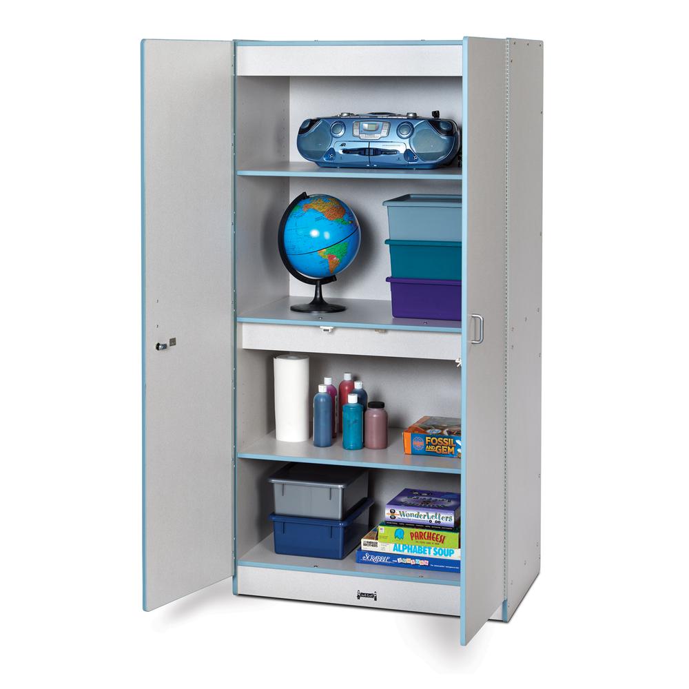 Storage Cabinet - Coastal Blue. Picture 3