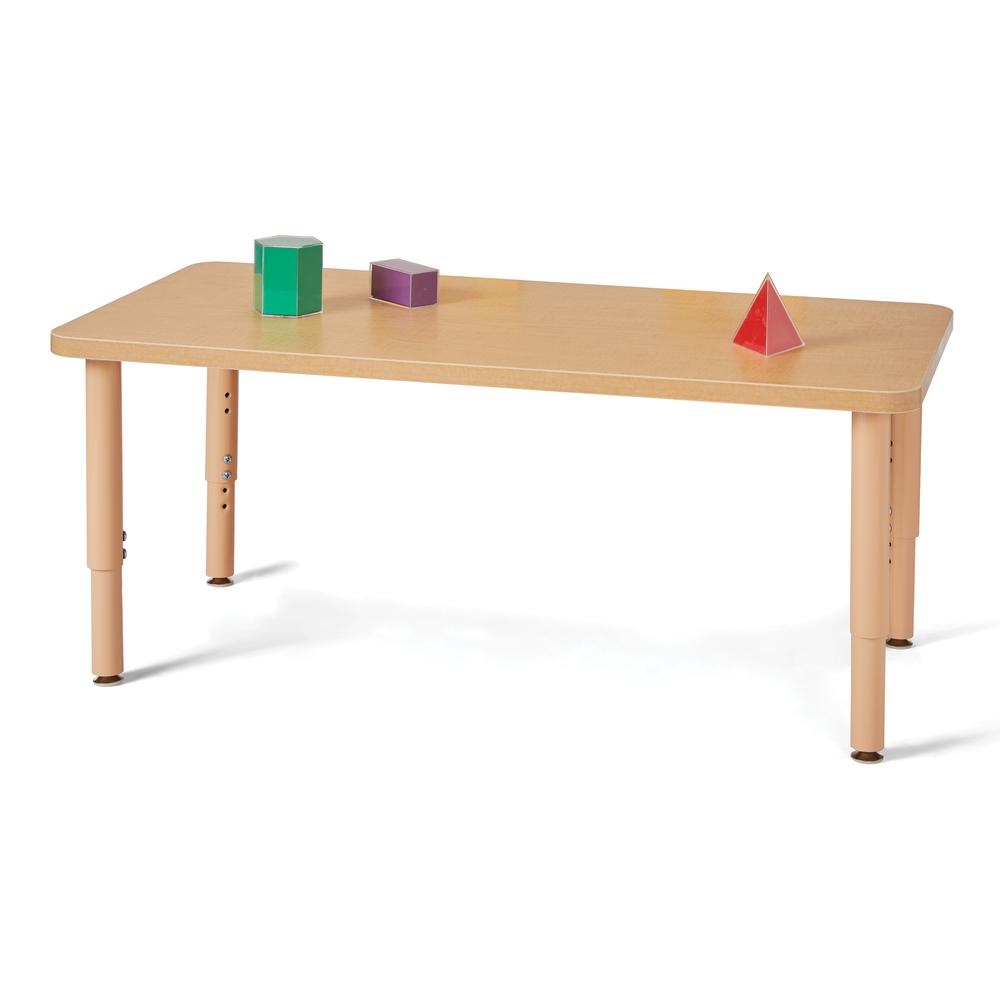 Jonti-Craft® Purpose+ Large Rectangle Table. Picture 1