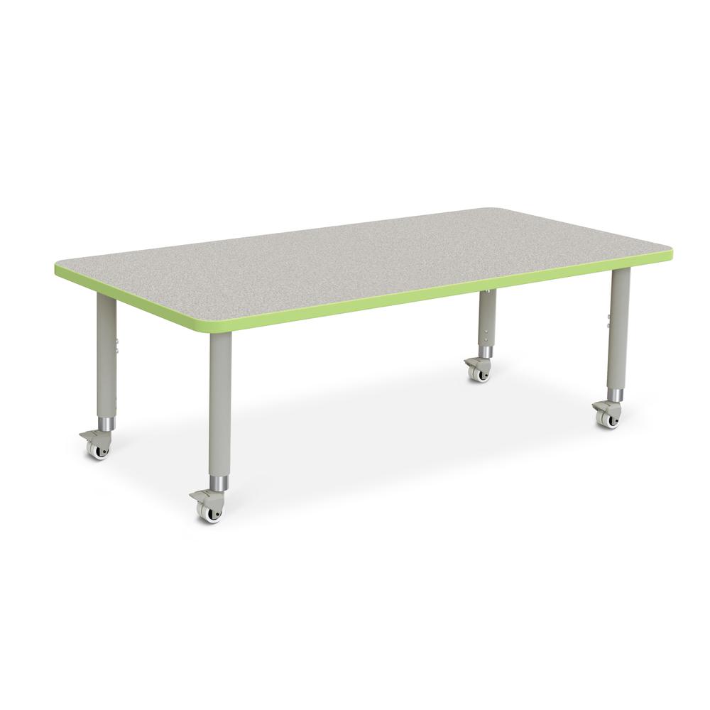Rectangle Activity Table - 30" X 60", Mobile. Picture 1