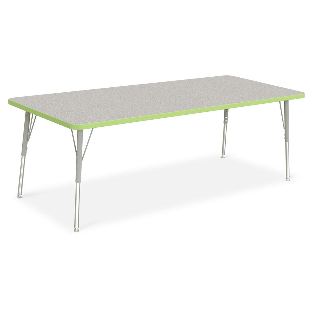 Rectangle Activity Table - 30" X 72", A-height. Picture 1