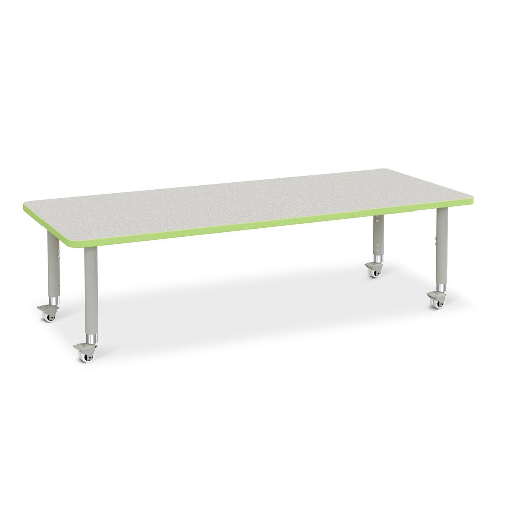 Rectangle Activity Table - 30" X 72", Mobile. Picture 1