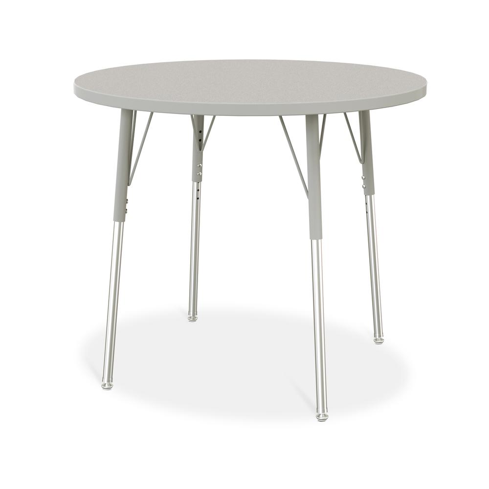 Round Activity Table - 36" Diameter, A-height. Picture 1