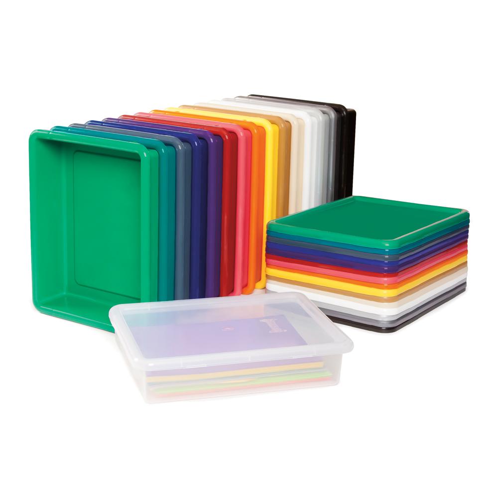 30 Paper-Tray Mobile Storage - with Clear Paper-Trays. Picture 5