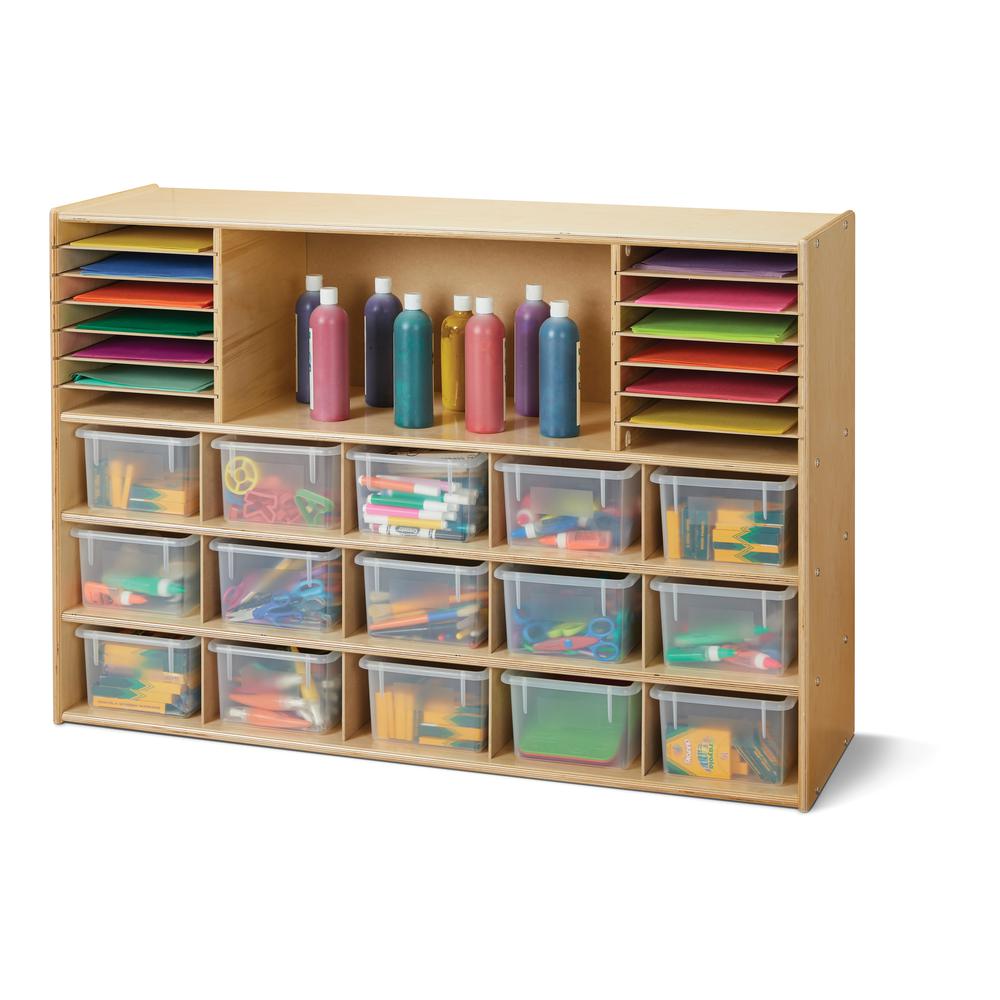 Sectional Cubbie-Tray Storage - without Bins. Picture 3