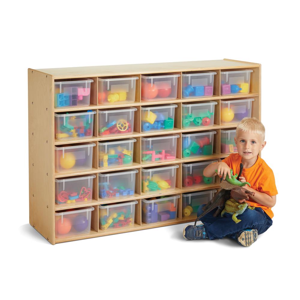 25 Cubbie-Tray Storage - without Bins. Picture 4