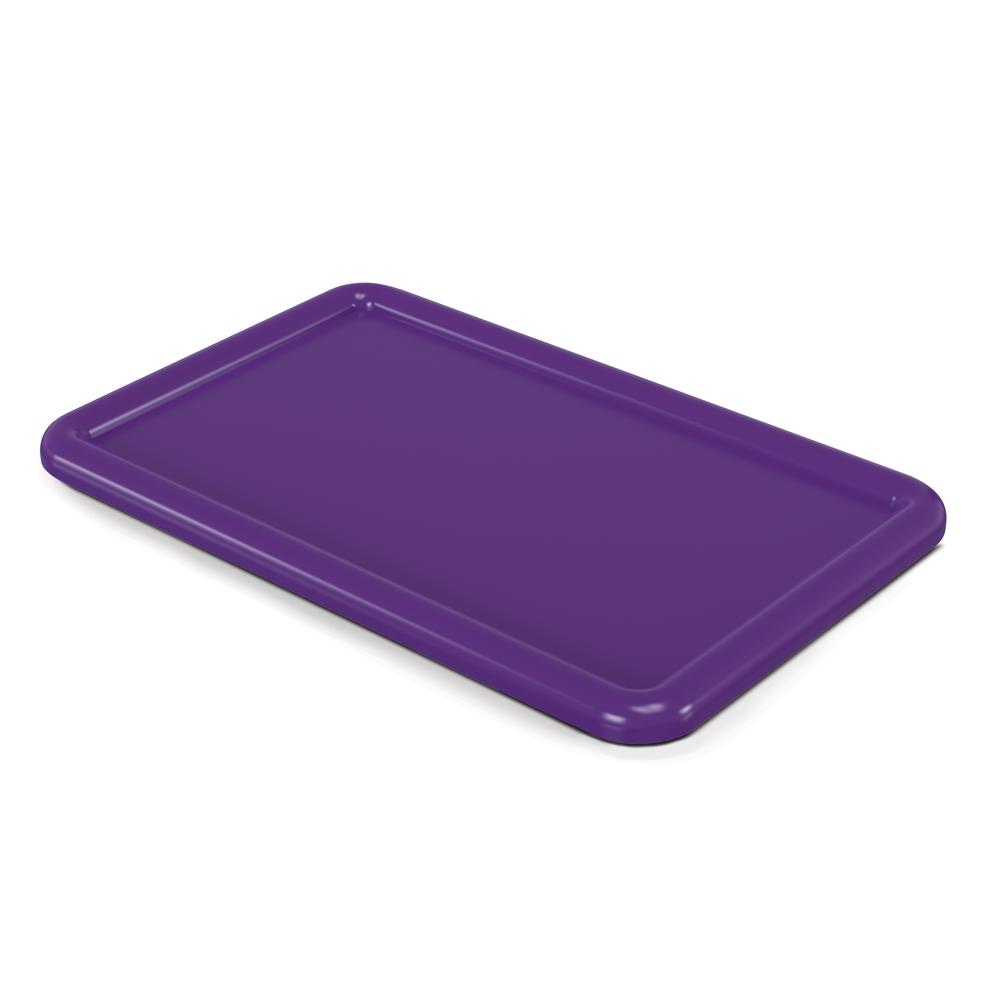 Cubbie-Tray Lid - Purple. Picture 1