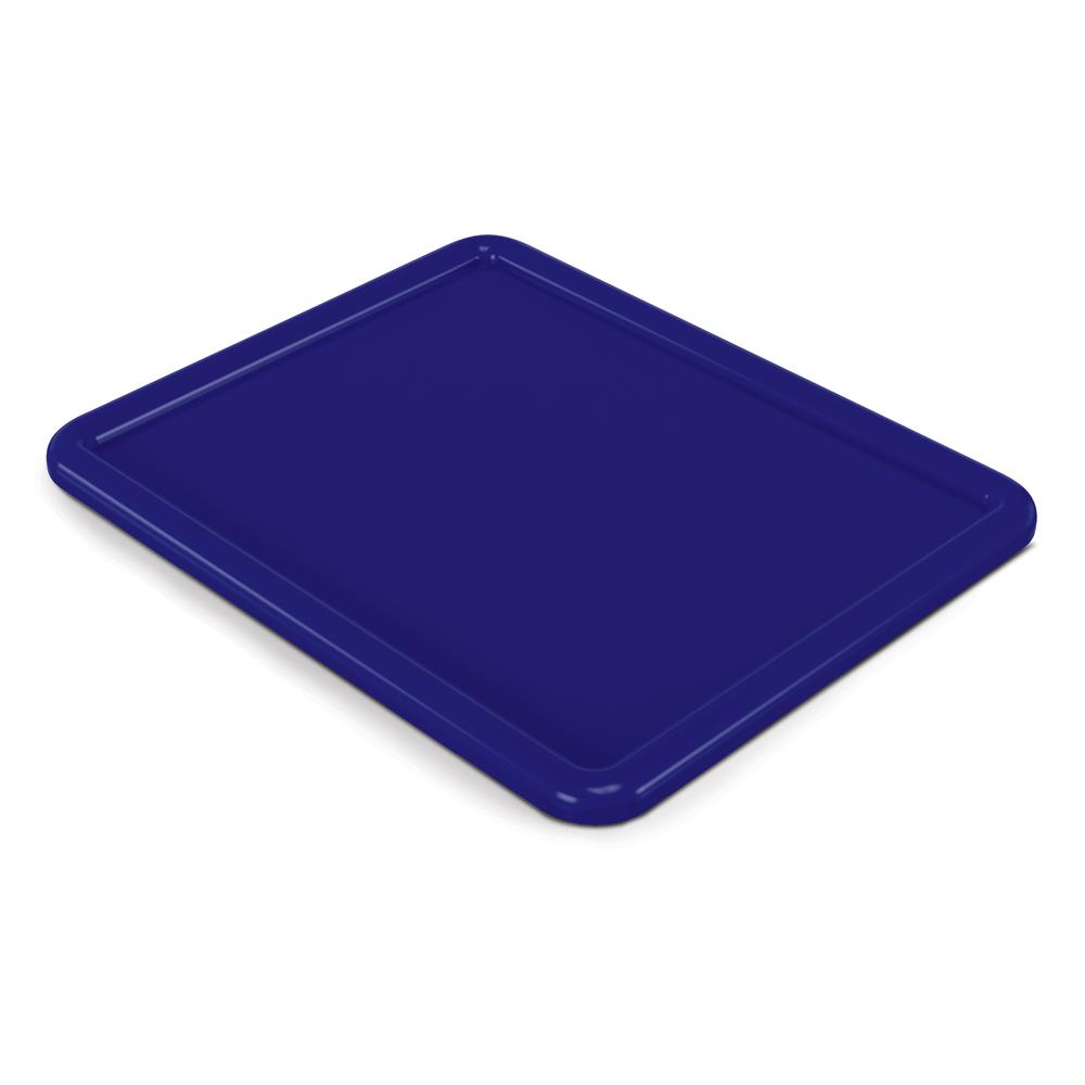 Paper-Trays & Tubs Lid - Blue. Picture 1
