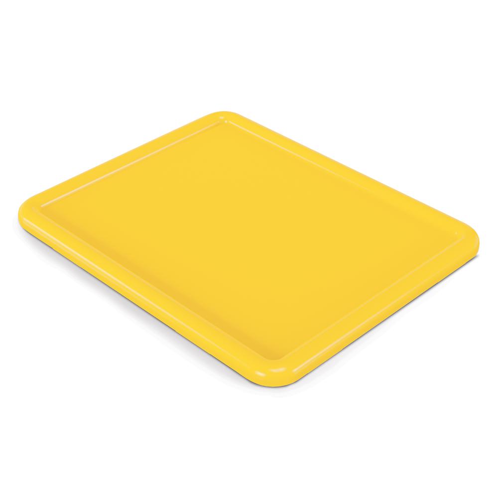 Paper-Trays & Tubs Lid - Yellow. Picture 1