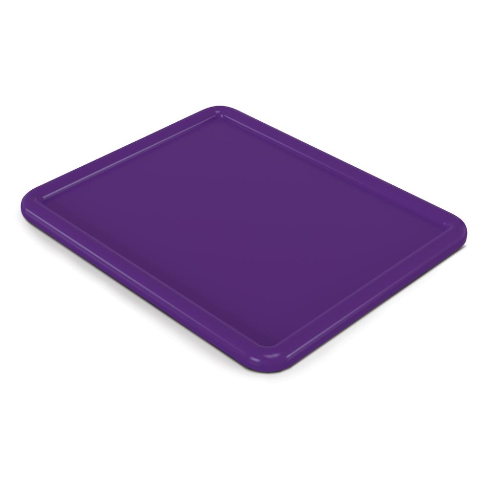 Paper-Trays & Tubs Lid - Purple. Picture 1