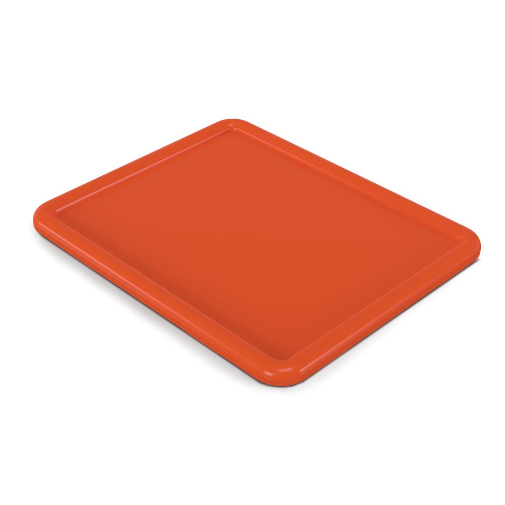 Paper-Trays & Tubs Lid - Orange. Picture 1
