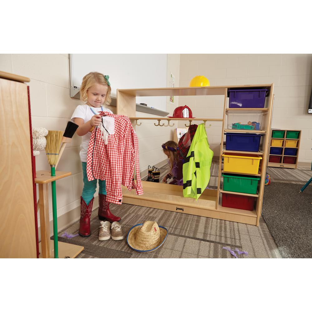 Jonti-Craft® Dress-Up Storage – with Colored Tubs. Picture 6
