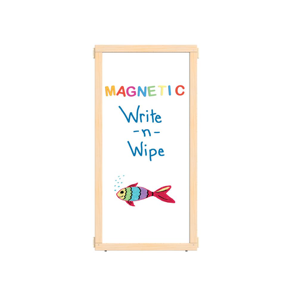 KYDZ Suite® Panel - S-height - 24" Wide - Magnetic Write-n-Wipe. Picture 1