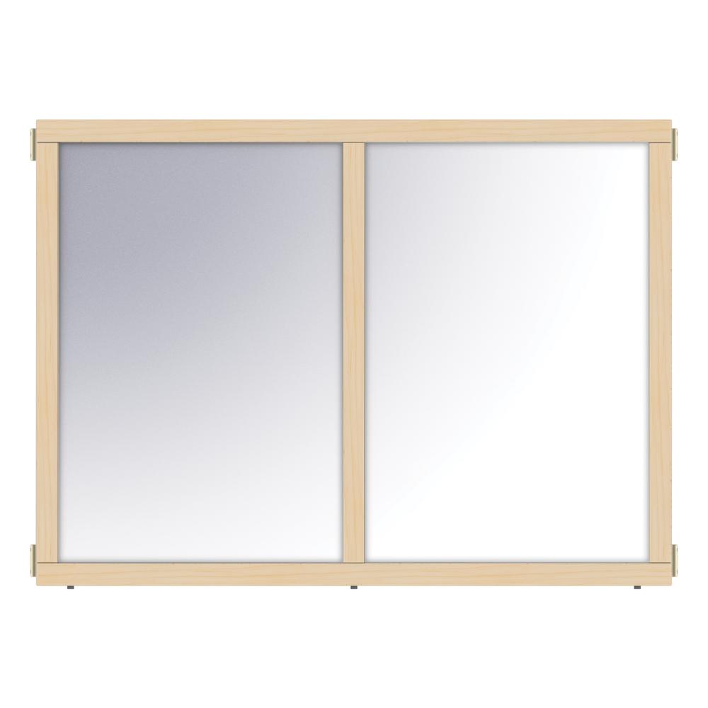 Panel - A-height - 48" Wide - Mirror. Picture 2