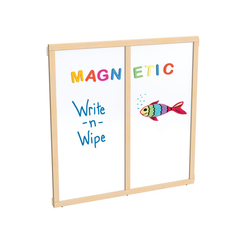 KYDZ Suite® Panel - S-height - 48" Wide - Magnetic Write-n-Wipe. Picture 2