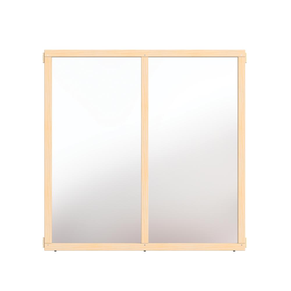 KYDZ Suite® Panel - S-height - 48" Wide - Mirror. Picture 1