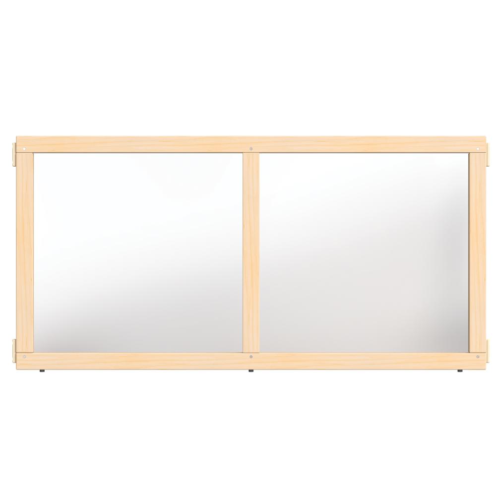 Panel - T-height - 48" Wide - Mirror. Picture 1
