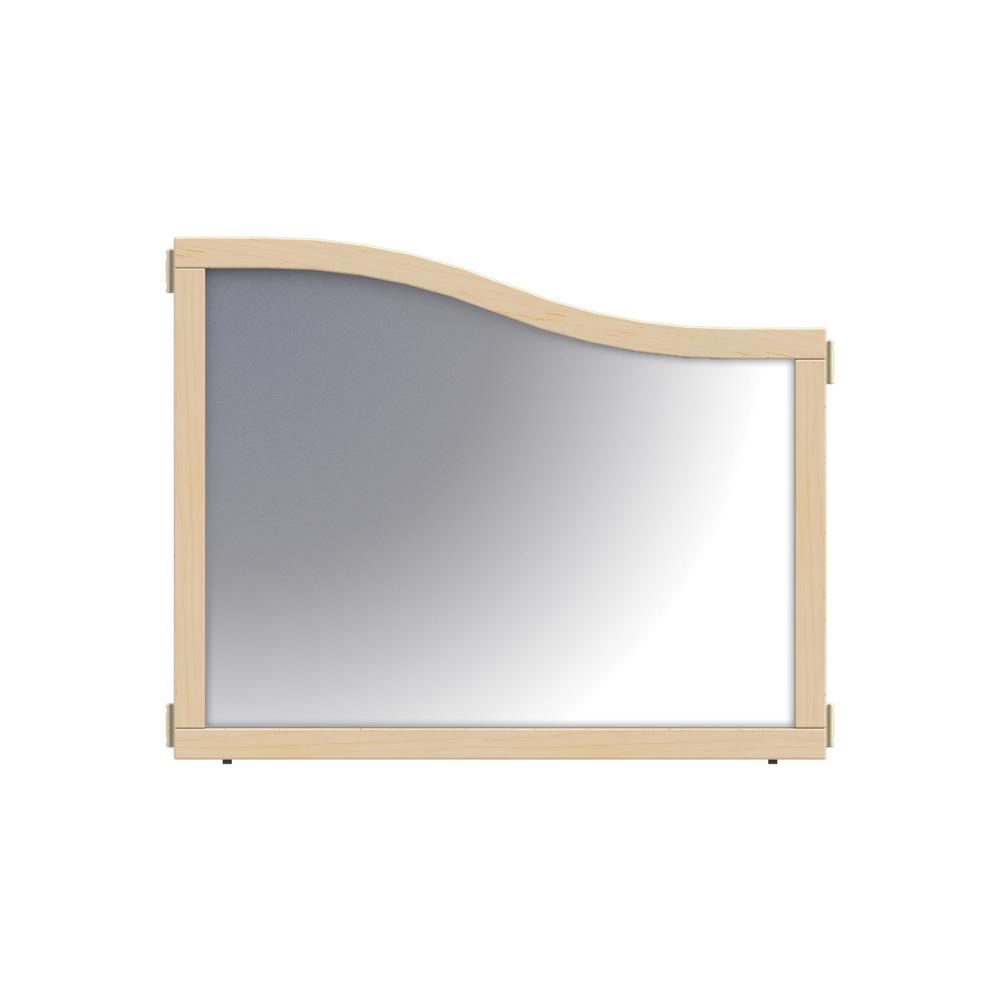 Cascade Panel - E to T-height - 36" Wide - Mirror. Picture 1