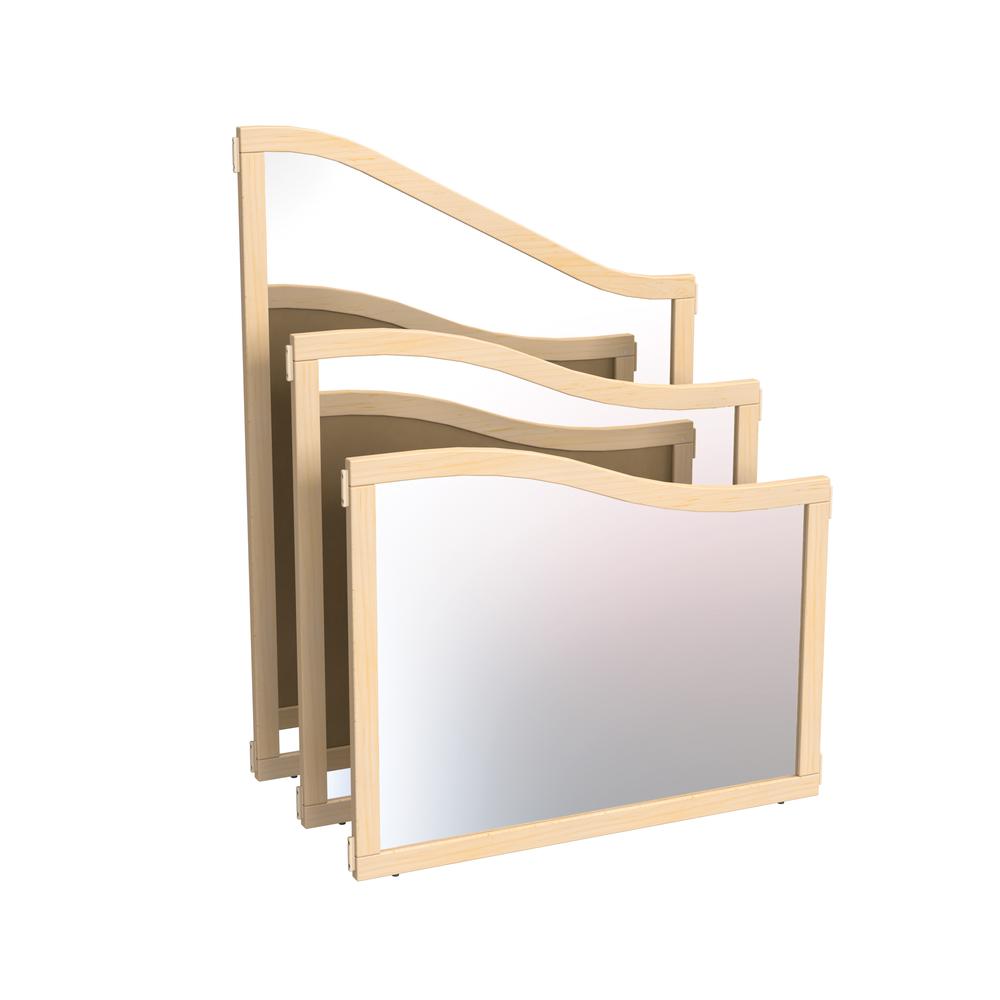 KYDZ Suite® Cascade Panel - A to S-height - 36" Wide - Mirror. Picture 4