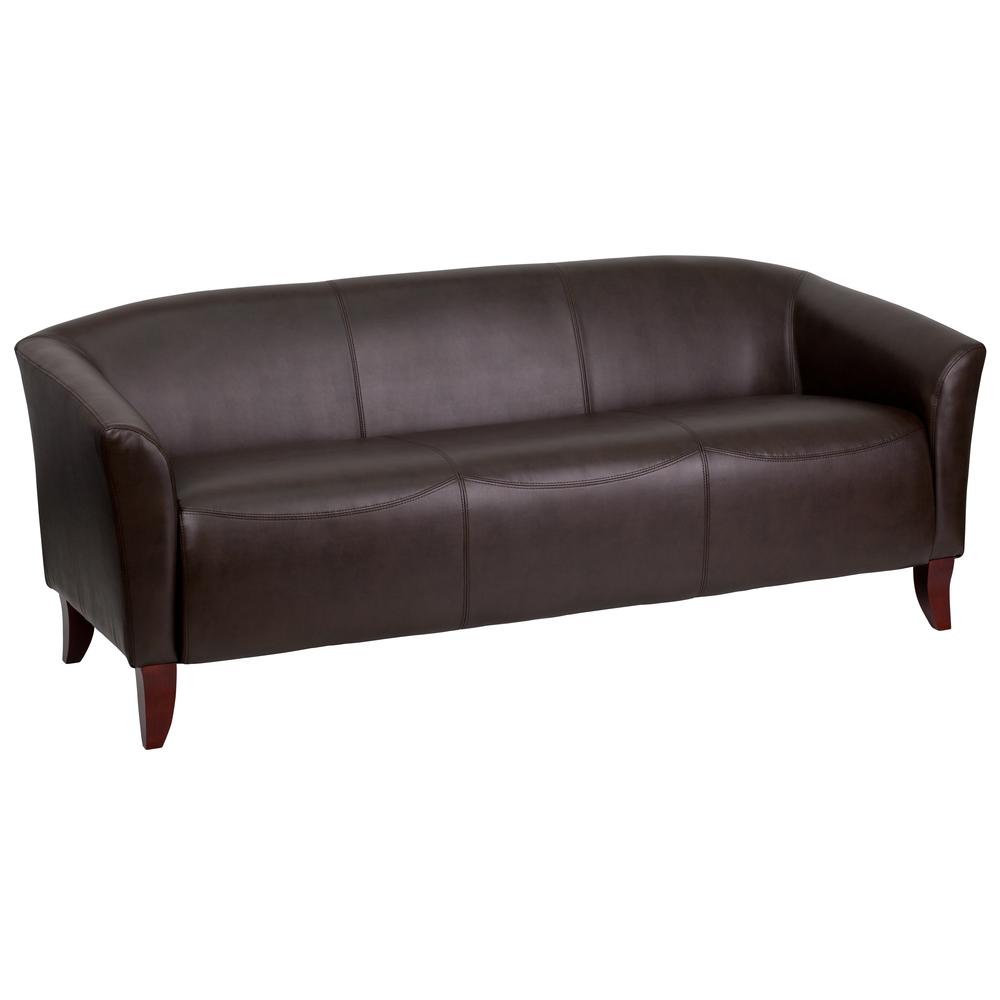 HERCULES Imperial Series Brown LeatherSoft Sofa. The main picture.