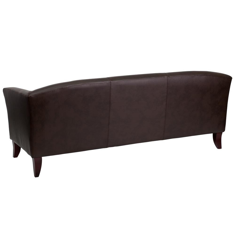 HERCULES Imperial Series Brown LeatherSoft Sofa. Picture 2
