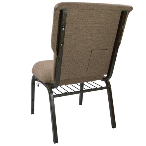 Mixed Tan Church Chair 20.5 in. Wide. Picture 6