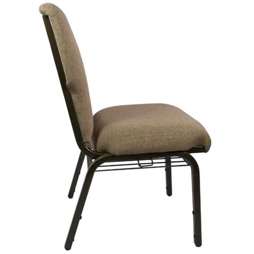Mixed Tan Church Chair 20.5 in. Wide. Picture 8
