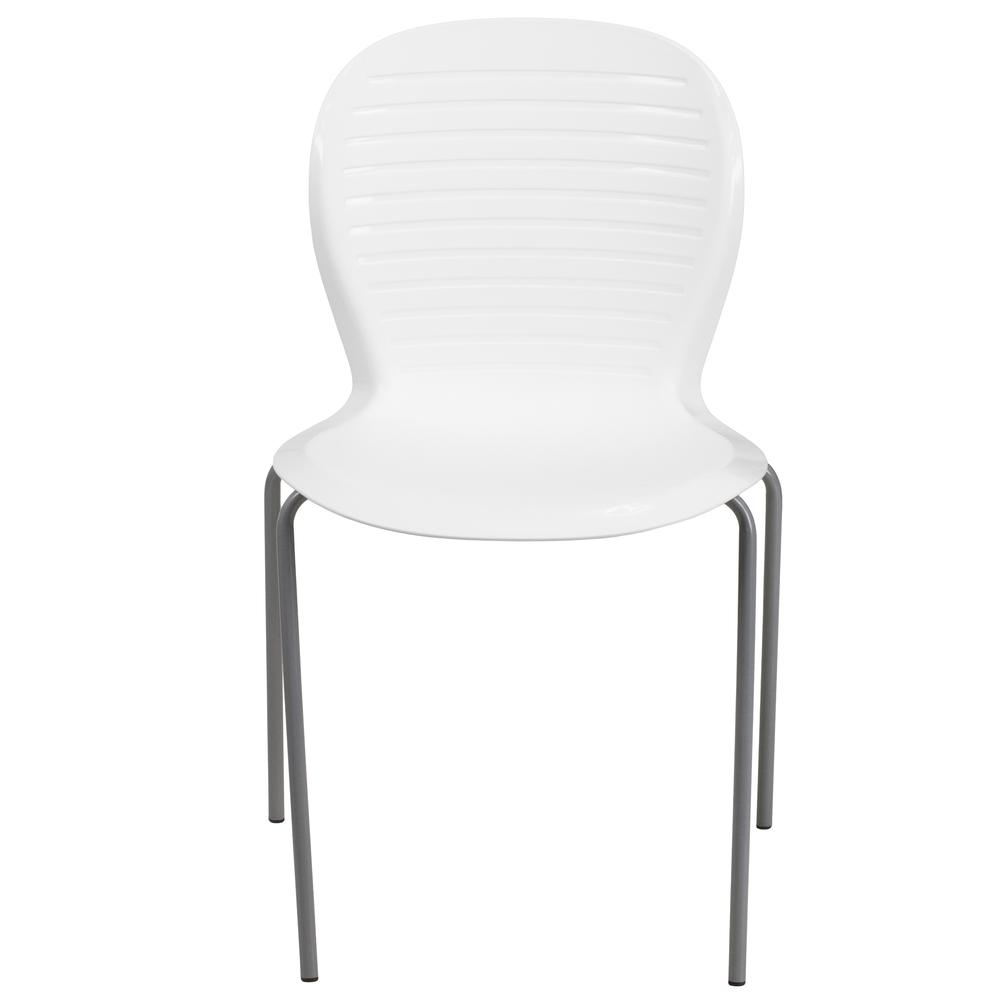 551 lb. Capacity White Stack Chair. Picture 10