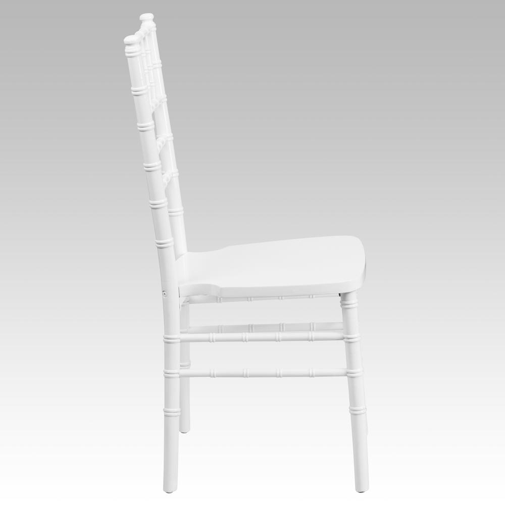 White Wood Chiavari Chair. Picture 6