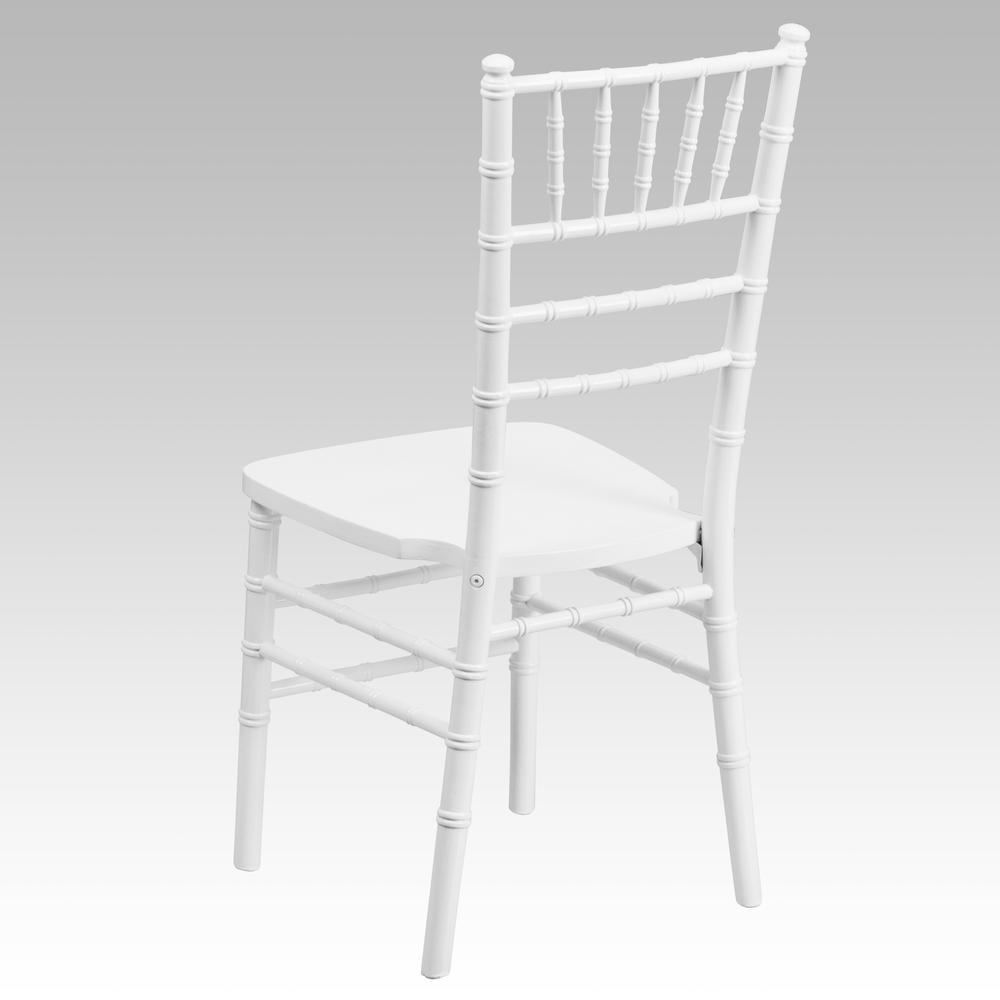 White Wood Chiavari Chair. Picture 7