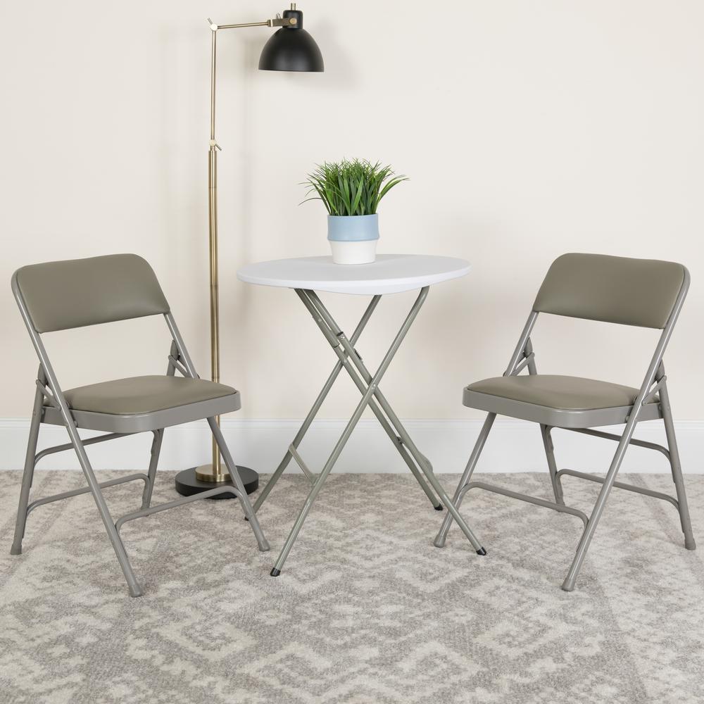Set of 2: Padded Metal Folding Chair. Picture 4