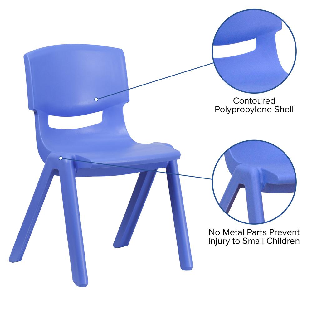 Set of 2 Plastic School Chairs. Picture 9