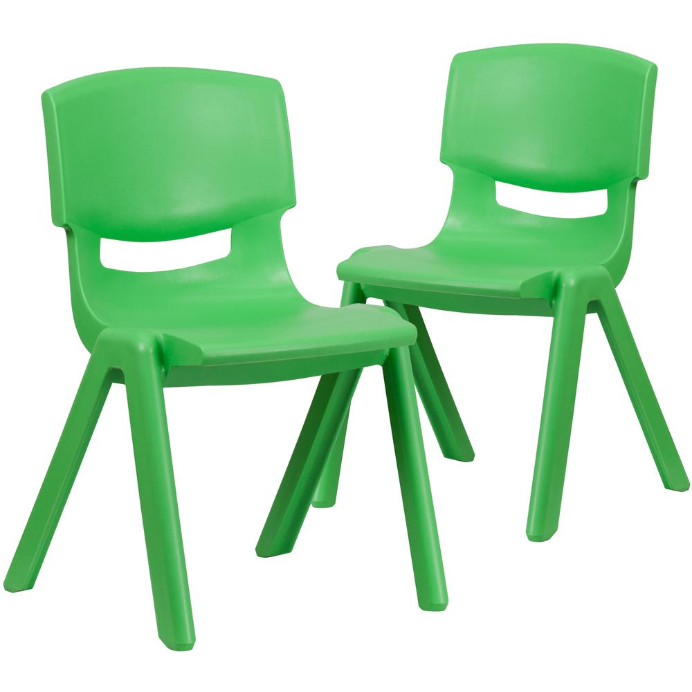 Set of 2 Stacking Plastic Chairs for Elementary Students. Picture 6