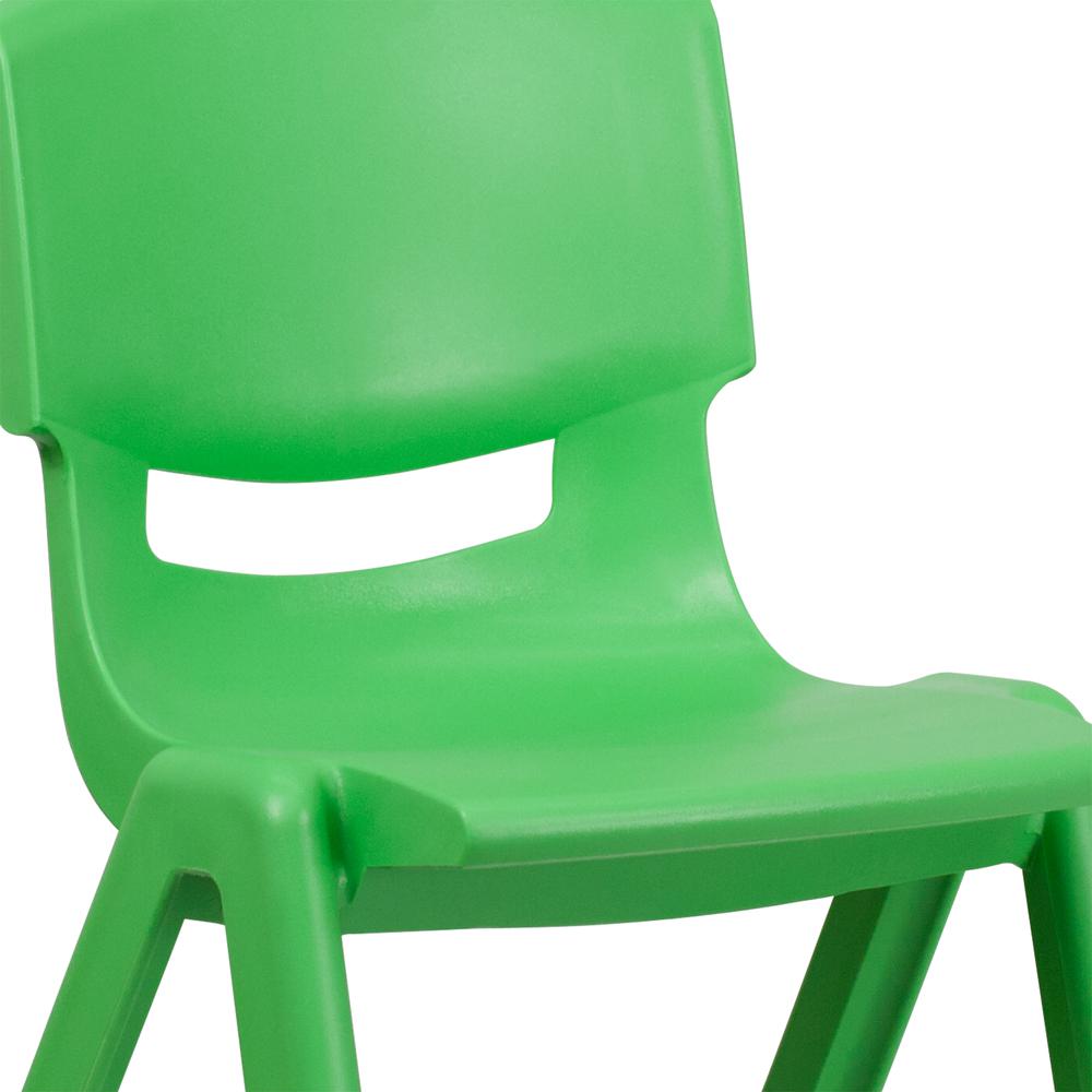 Set of 2 Stacking Plastic Chairs for Elementary Students. Picture 3