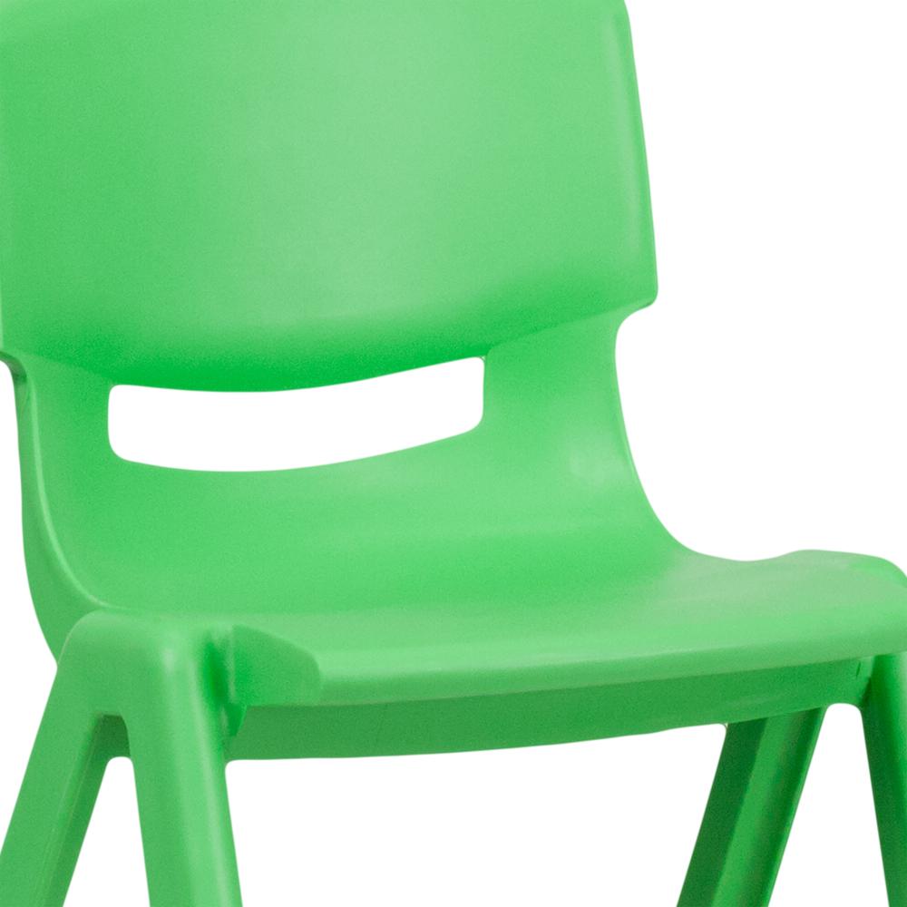 Set of 4 Plastic School Chairs. Picture 3