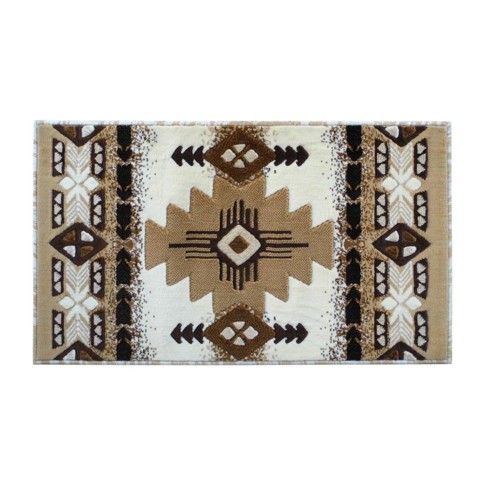 Southwestern Style 2' x 3' Area Rug for Indoor Use. Picture 1