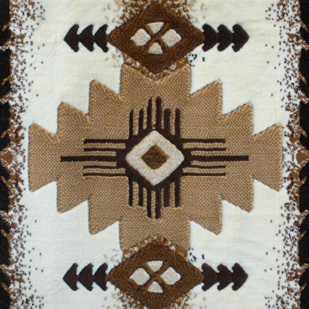 Southwestern Style 2' x 3' Area Rug for Indoor Use. Picture 2