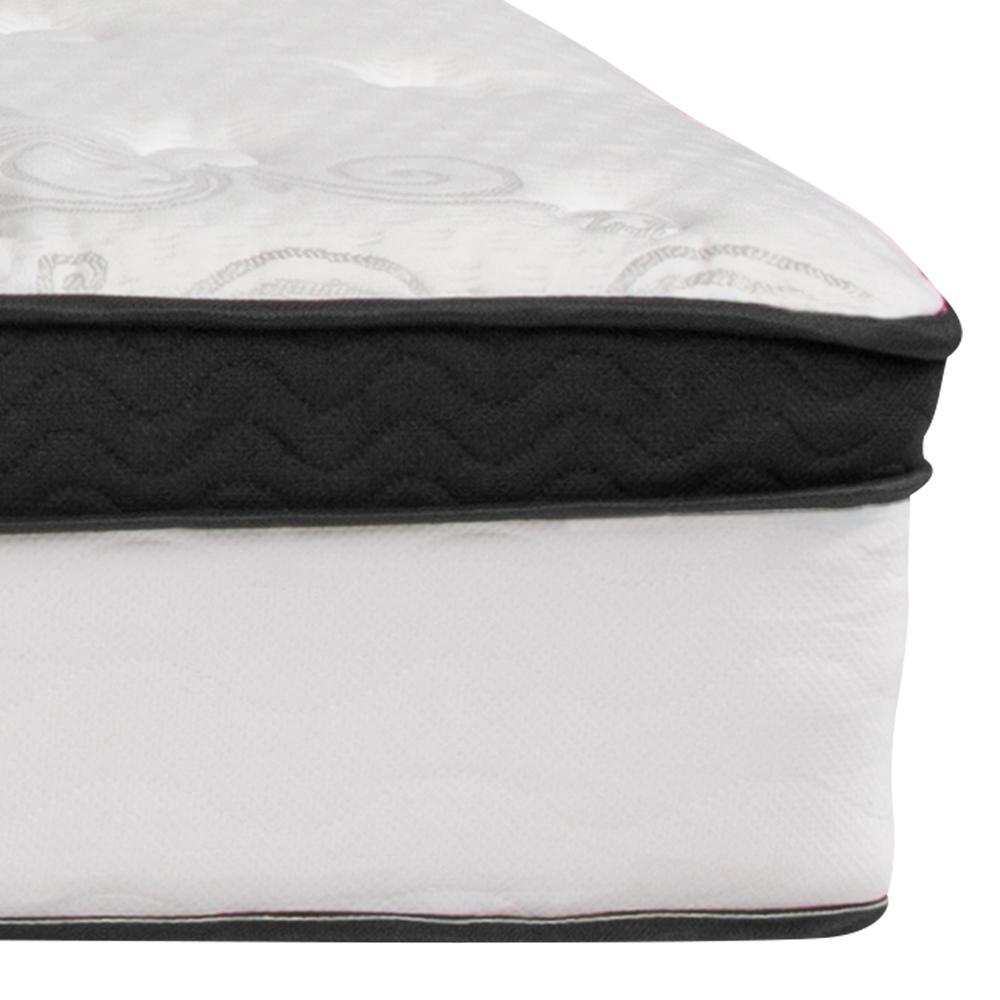 Capri Comfortable Sleep 12 Inch Memory Foam and Pocket Spring Mattress, King Mattress in a Box. Picture 3