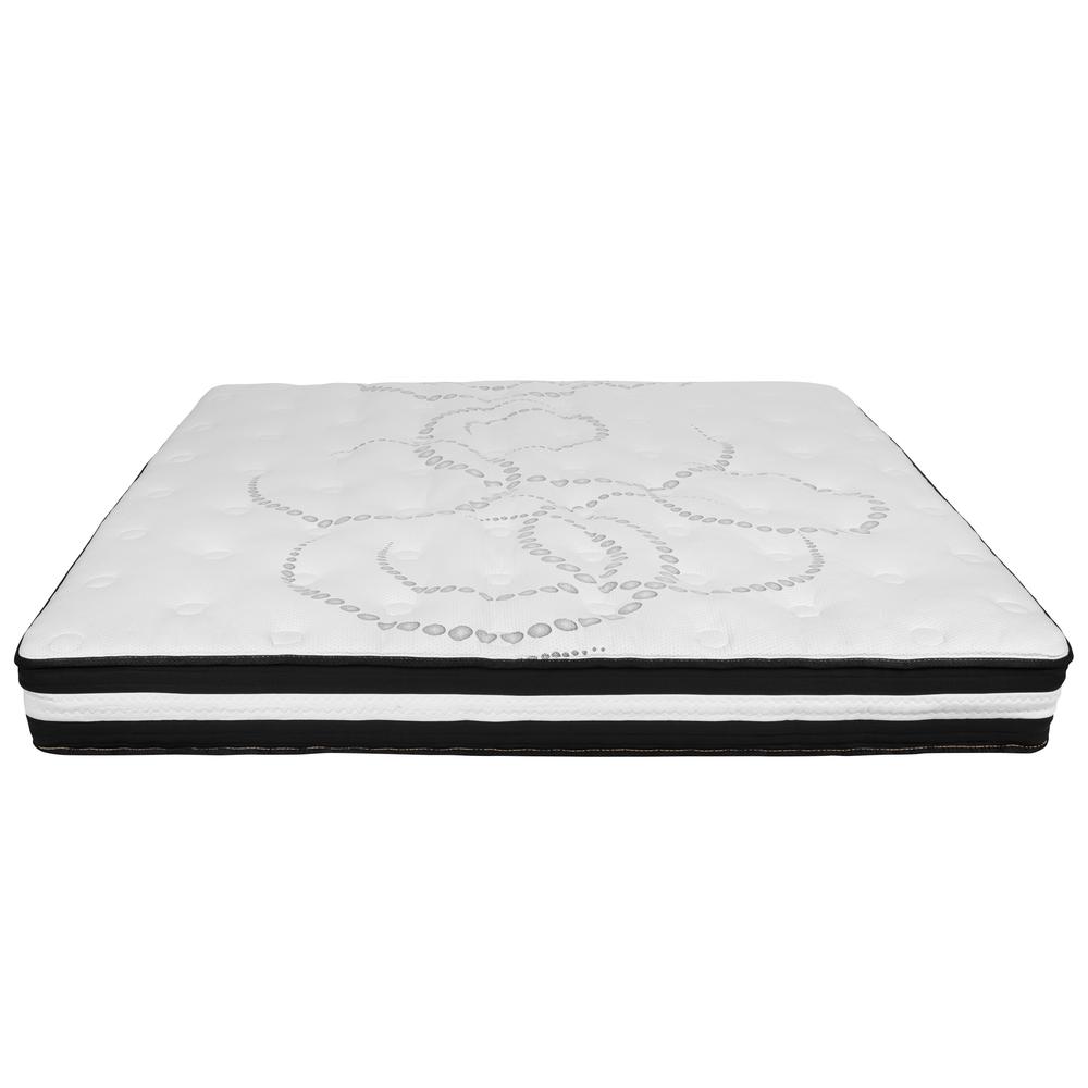 Capri Comfortable Sleep 10 Inch CertiPUR-US Certified Foam and Pocket Spring Mattress, King Mattress in a Box. Picture 2
