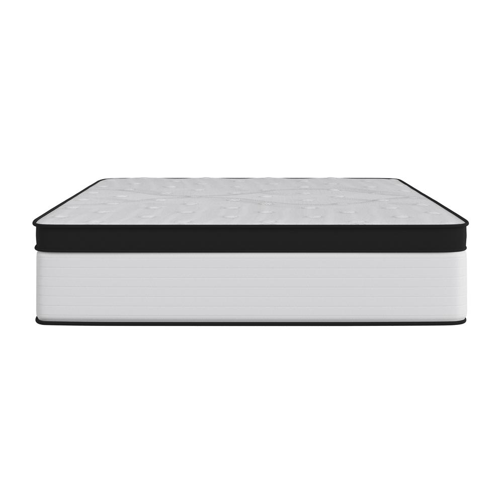 Firm 12 Inch Hybrid Pocket Spring Mattress, Full Mattress in a Box. Picture 3
