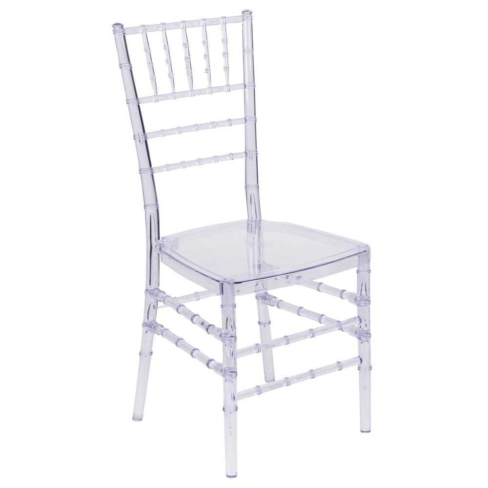 Flash Elegance Crystal Ice Blue Stacking Chiavari Chair. Picture 2