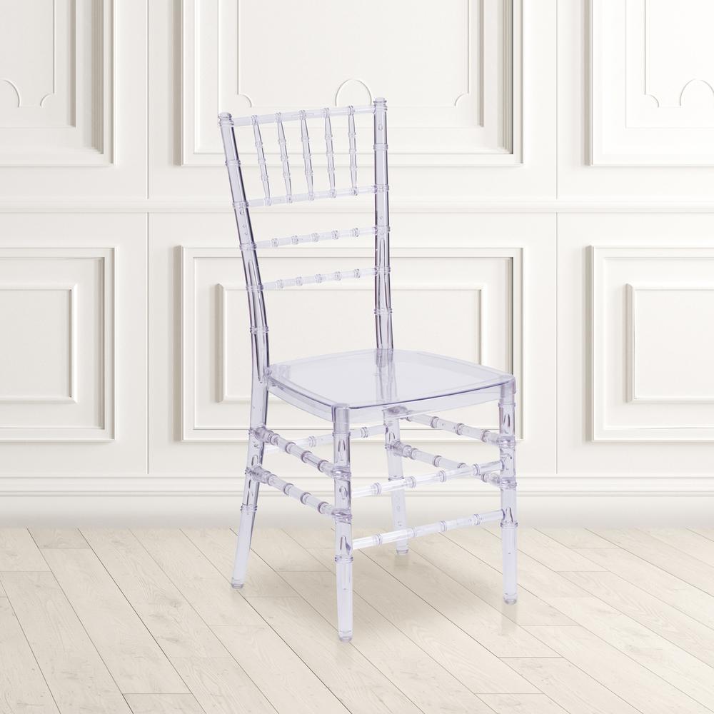 Crystal Ice Stacking Chiavari Chair. Picture 9