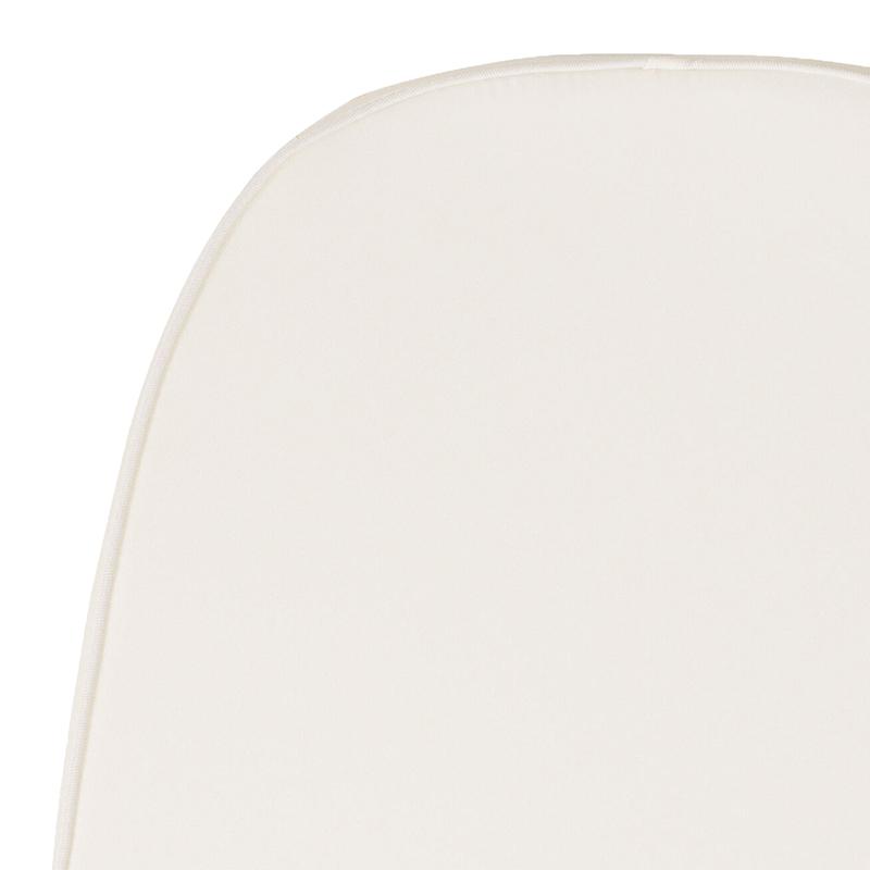 Soft Ivory Fabric - Chiavari Chair Cushion. Picture 4