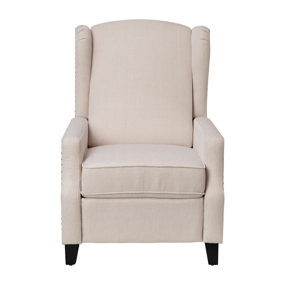 Traditional Slim Push Back Recliner Chair. Picture 9