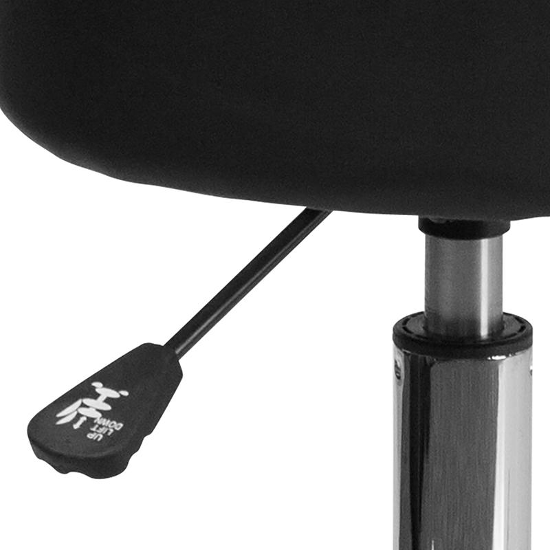 Medical Ergonomic Stool with Chrome Base. Picture 8