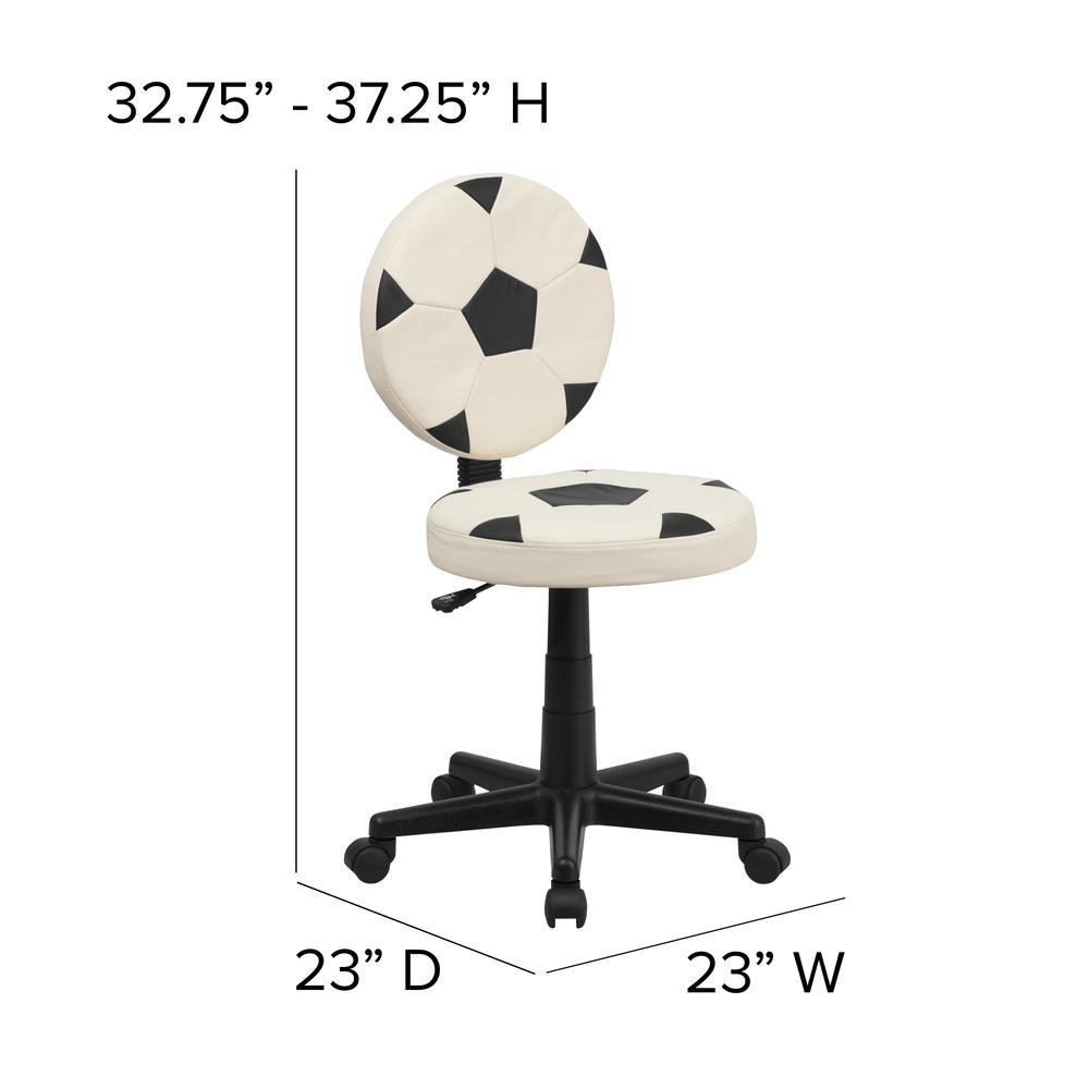 Soccer Swivel Task Office Chair. Picture 2