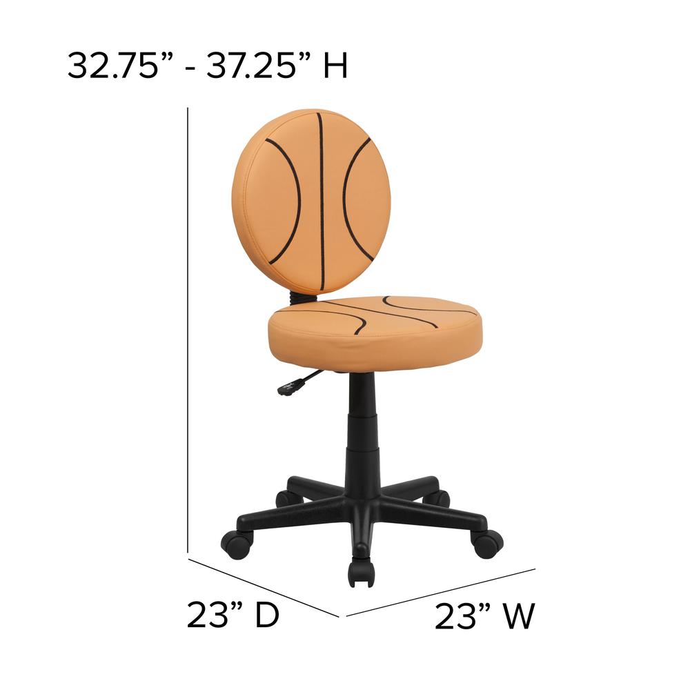 Basketball Swivel Task Office Chair. Picture 2