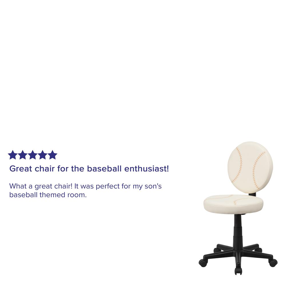 Baseball Swivel Task Office Chair. Picture 6